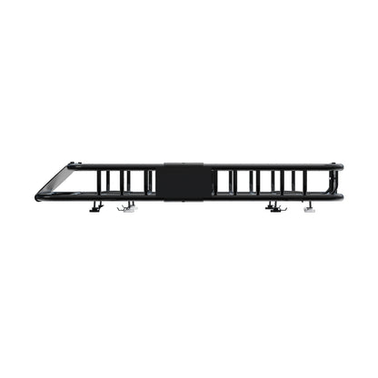 Giantz Universal Car Roof Rack Basket Luggage Vehicle Cargo Carrier 111cm Black-Auto Accessories &gt; Auto Accessories Others &gt; Cross Bar-PEROZ Accessories
