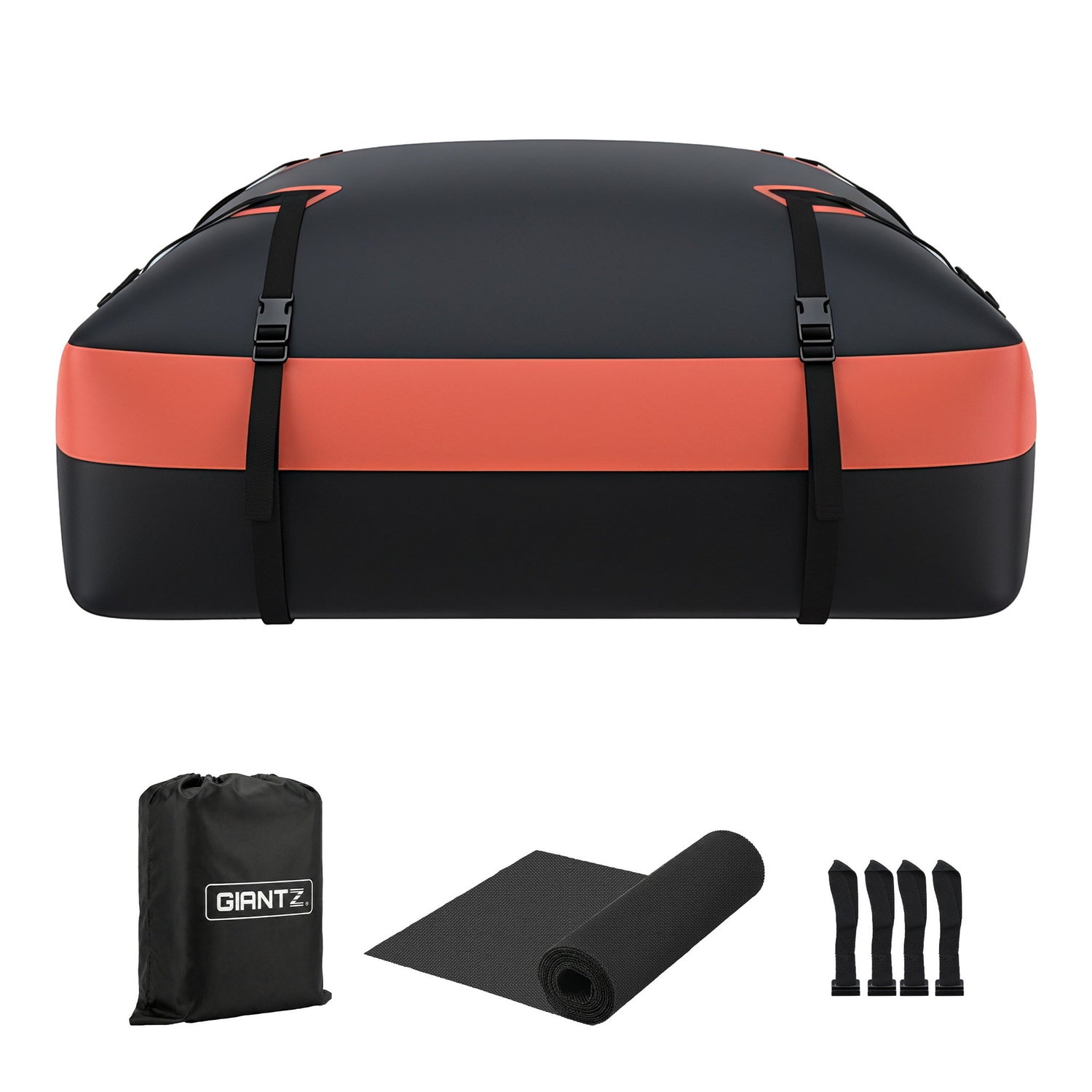 Giantz Roof Top Cargo Bag Waterproof Car Luggage Carrier 15 Cubic Ft Universal-Auto Accessories > Auto Accessories Others > Cross Bar-PEROZ Accessories