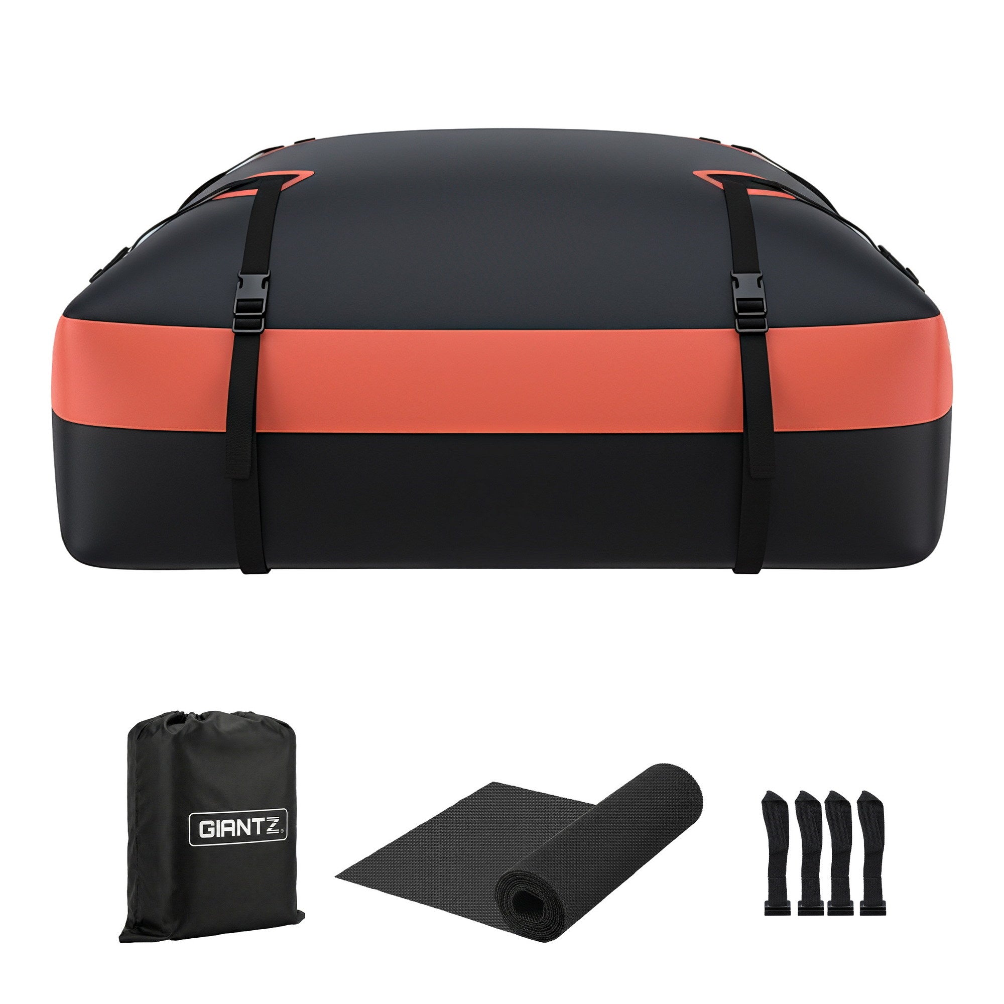 Giantz Roof Top Cargo Bag Waterproof Car Luggage Carrier 15 Cubic Ft Universal-Auto Accessories > Auto Accessories Others > Cross Bar-PEROZ Accessories