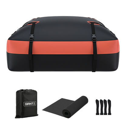 Giantz Roof Top Cargo Bag Waterproof Car Luggage Carrier 15 Cubic Ft Universal-Auto Accessories > Auto Accessories Others > Cross Bar-PEROZ Accessories
