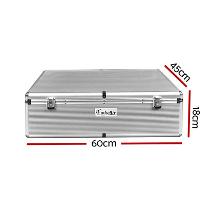 Embellir CD Case DVD Cases Storage Box 1000 Discs Aluminium Case DVD Folders-Gift &amp; Novelty &gt; DVDs, CDs and Blurays &gt; Sci-Fi DVDs &amp; Blu-rays-PEROZ Accessories