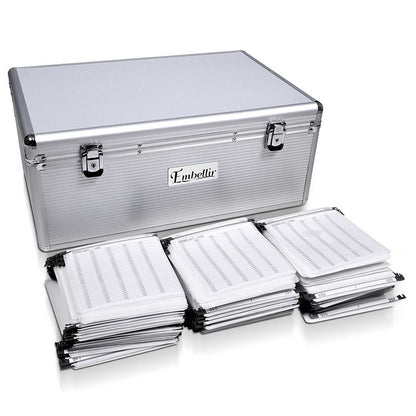 Embellir CD Case DVD Cases Storage Box 500 Discs Aluminium Case DVD Folders-Gift &amp; Novelty &gt; DVDs, CDs and Blurays &gt; Sci-Fi DVDs &amp; Blu-rays-PEROZ Accessories