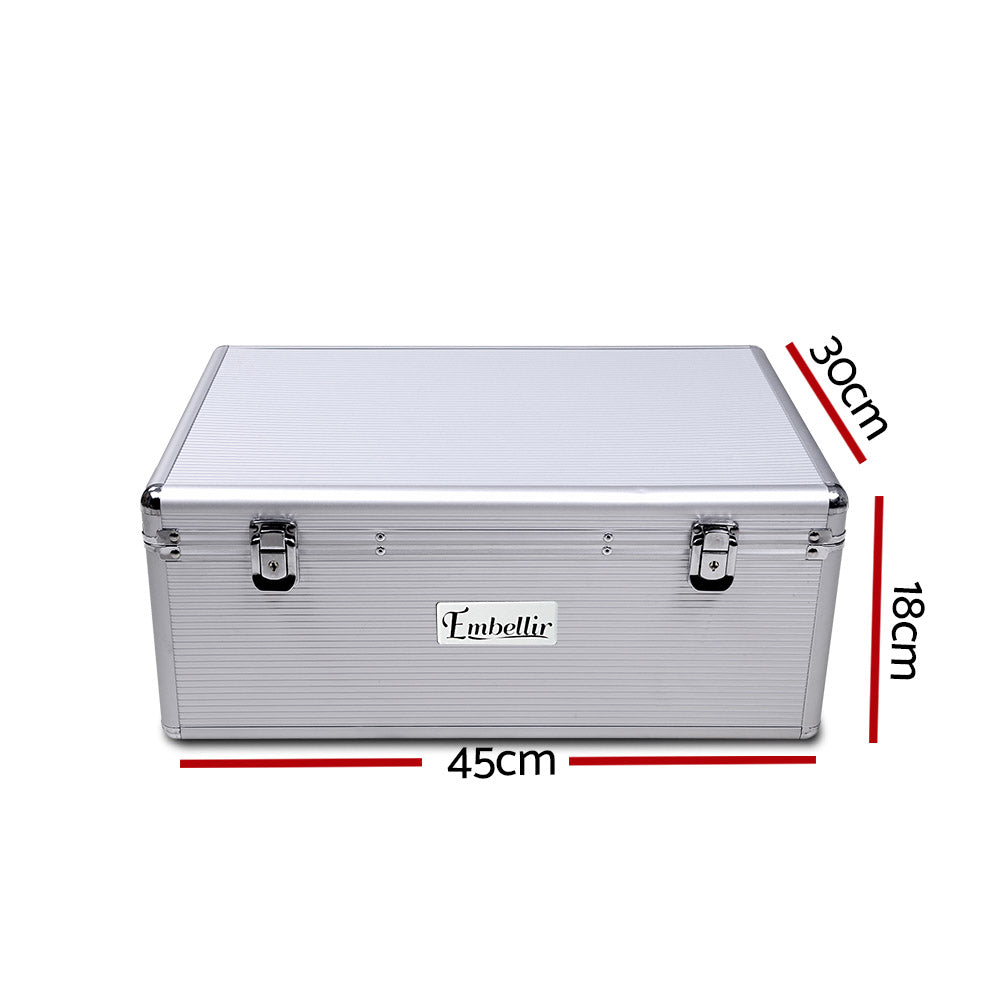 Embellir CD Case DVD Cases Storage Box 500 Discs Aluminium Case DVD Folders-Gift &amp; Novelty &gt; DVDs, CDs and Blurays &gt; Sci-Fi DVDs &amp; Blu-rays-PEROZ Accessories