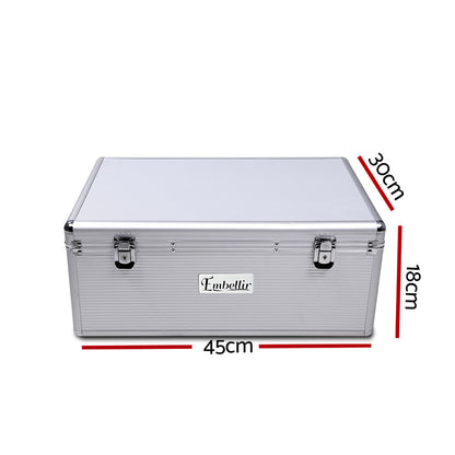 Embellir CD Case DVD Cases Storage Box 500 Discs Aluminium Case DVD Folders-Gift &amp; Novelty &gt; DVDs, CDs and Blurays &gt; Sci-Fi DVDs &amp; Blu-rays-PEROZ Accessories