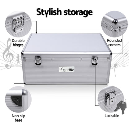 Embellir CD Case DVD Cases Storage Box 500 Discs Aluminium Case DVD Folders-Gift &amp; Novelty &gt; DVDs, CDs and Blurays &gt; Sci-Fi DVDs &amp; Blu-rays-PEROZ Accessories