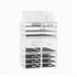 Embellir Makeup Case Acrylic Cosmetic Organizer Storage Box Jewellery Holder-Health & Beauty > Makeup Mirrors-PEROZ Accessories