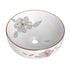 Cefito Bathroom Basin Ceramic Vanity Sink Hand Wash Bowl with Pattern 41x41cm-Furniture > Bathroom > Sinks-PEROZ Accessories