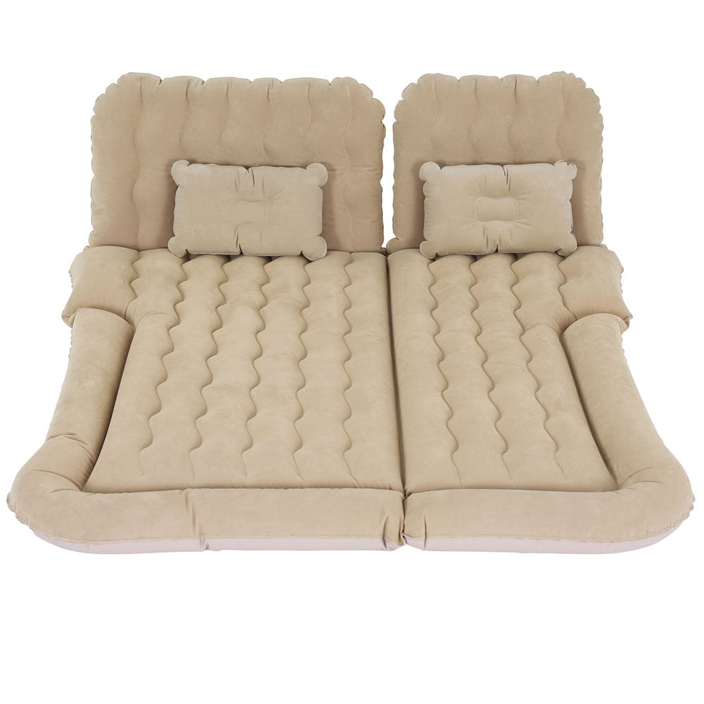 Weisshorn Car Mattress 175x130 Inflatable SUV Back Seat Camping Bed Beige-Mattress-PEROZ Accessories