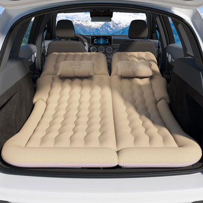 Weisshorn Car Mattress 175x130 Inflatable SUV Back Seat Camping Bed Beige-Mattress-PEROZ Accessories