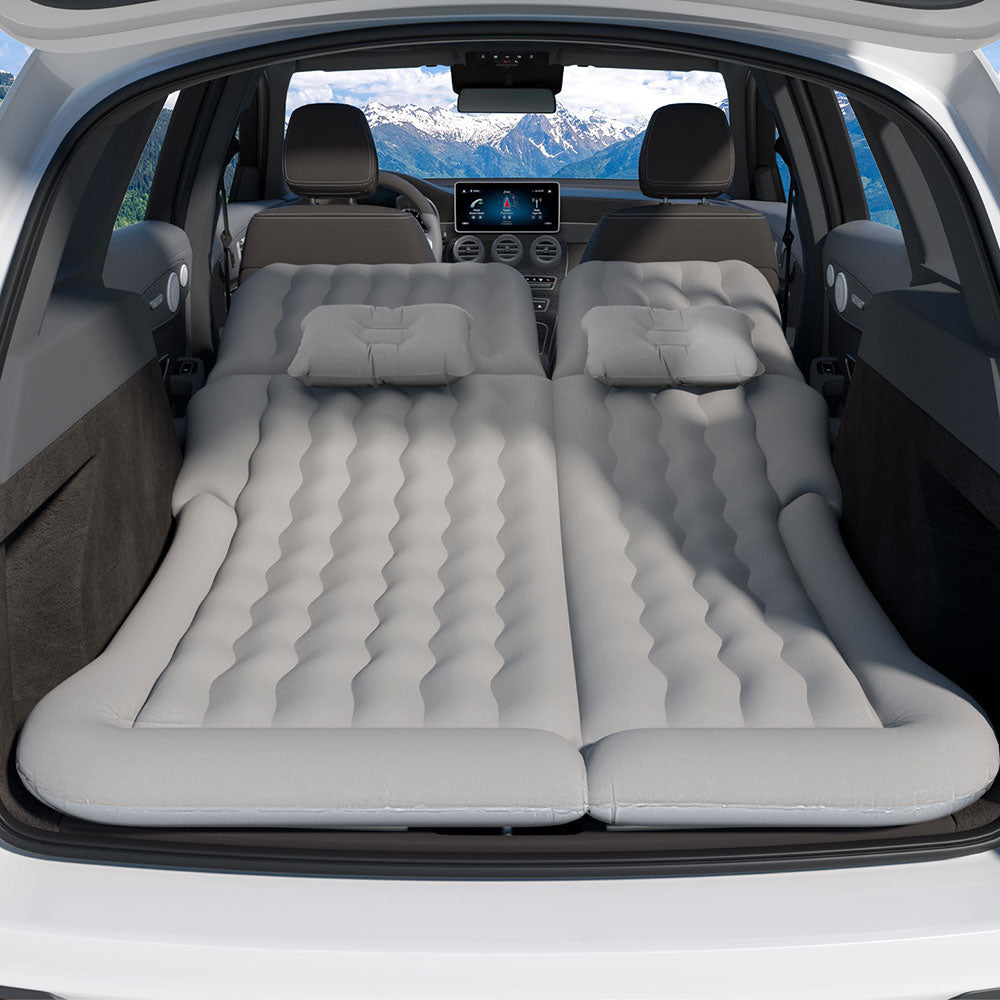 Weisshorn Car Mattress 175x130 Inflatable SUV Back Seat Camping Bed Grey-Mattress-PEROZ Accessories