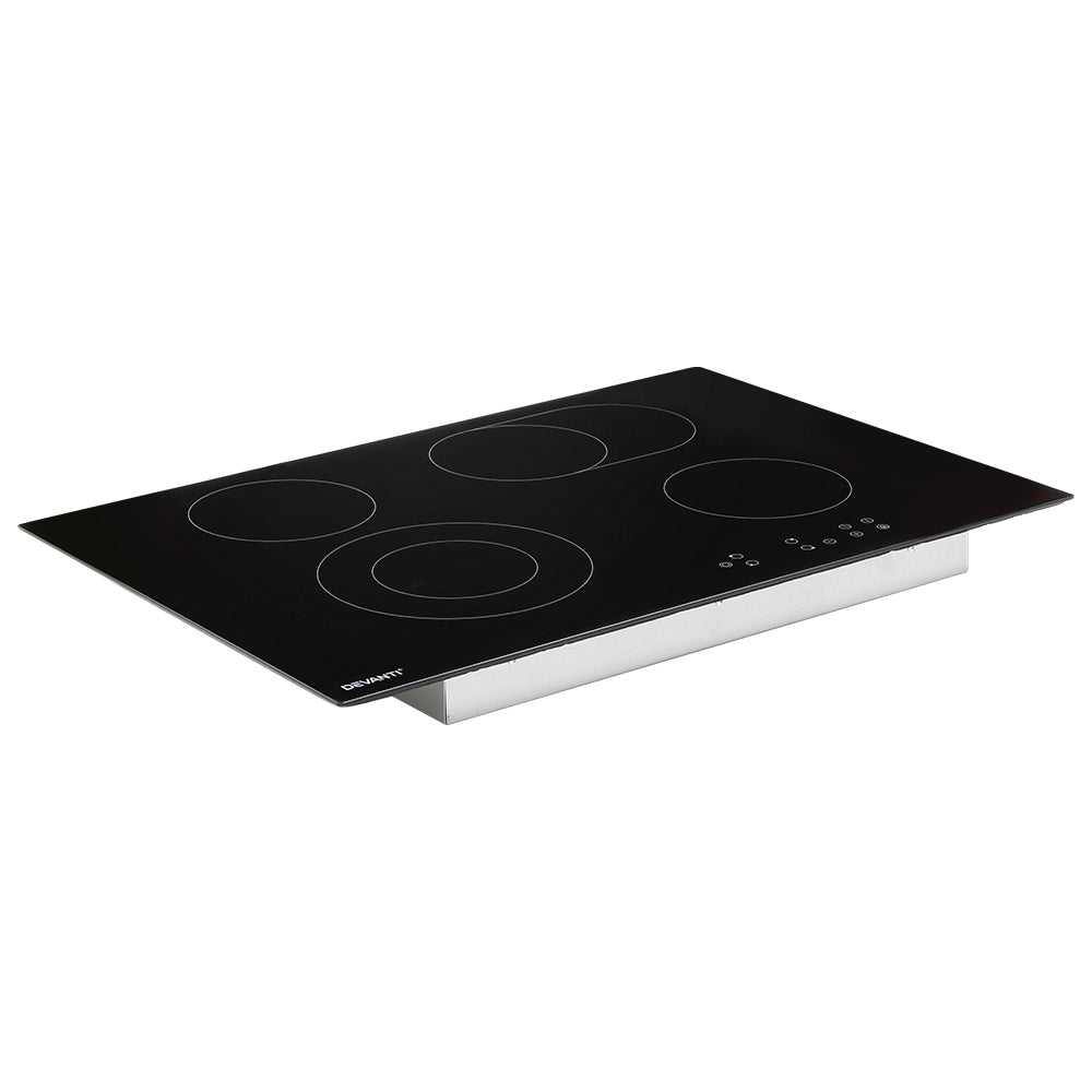 Devanti Electric Ceramic Cooktop 77cm-Appliances &gt; Kitchen Appliances-PEROZ Accessories