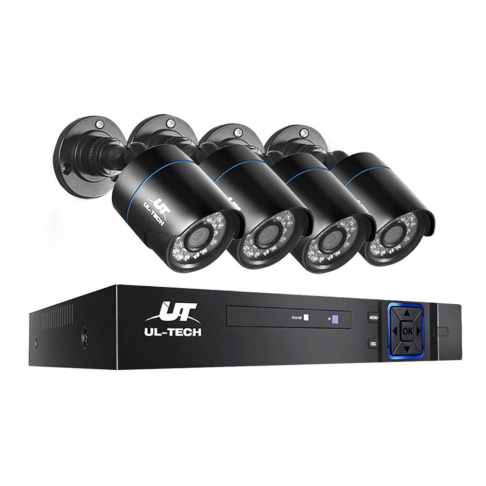 UL Tech 1080P 4 Channel HDMI CCTV Security Camera-CCTV-PEROZ Accessories