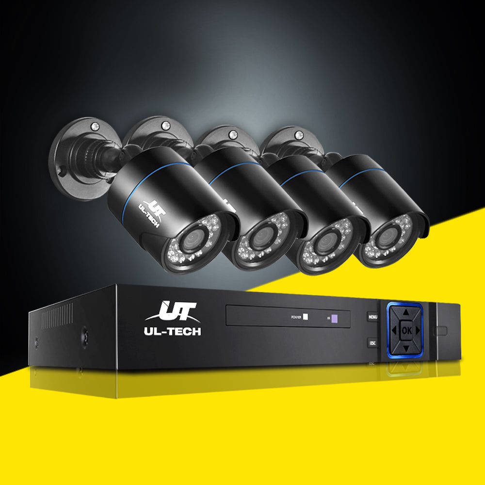 UL Tech 1080P 4 Channel HDMI CCTV Security Camera-CCTV-PEROZ Accessories