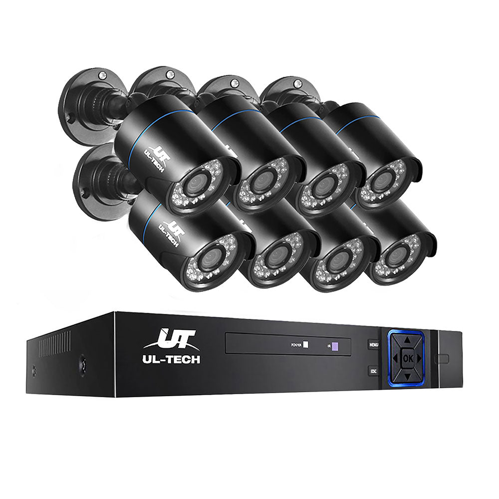 UL Tech 1080P 8 Channel HDMI CCTV Security Camera-CCTV-PEROZ Accessories