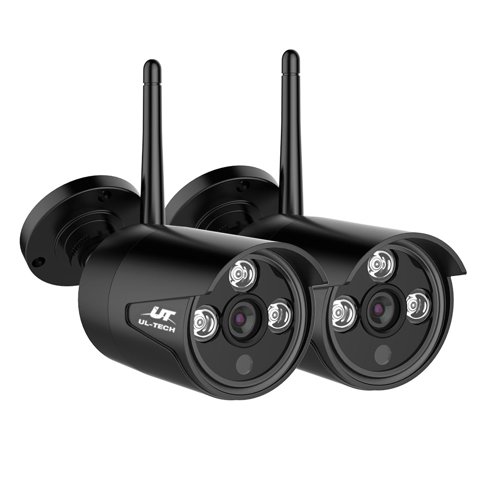 UL-tech Wireless CCTV System 2 Camera Set For DVR Outdoor Long Range 3MP-CCTV-PEROZ Accessories