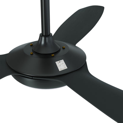 Vevare 52&quot; Ceiling Fan with Light DC Remote Control 5 Speed Black-Ceiling Fan-PEROZ Accessories
