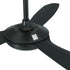 Vevare 52" Ceiling Fan with Light DC Remote Control 5 Speed Black-Ceiling Fan-PEROZ Accessories