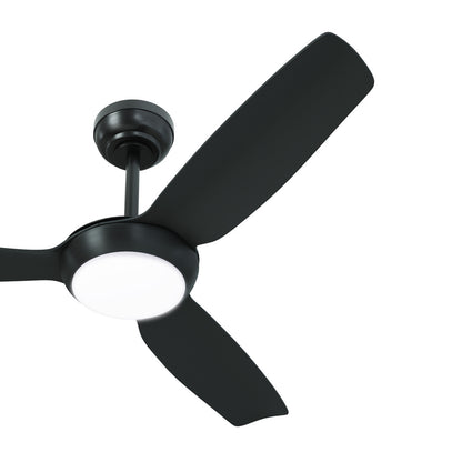 Vevare 52&quot; Ceiling Fan with Light DC Remote Control 5 Speed Black-Ceiling Fan-PEROZ Accessories
