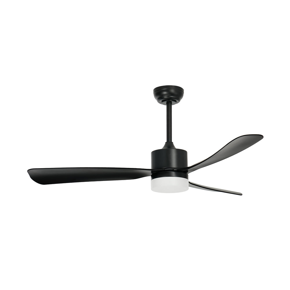 Vevare 52&quot; Ceiling Fan LED Light 5 Speed Fans Remote Control Black-Ceiling Fan-PEROZ Accessories