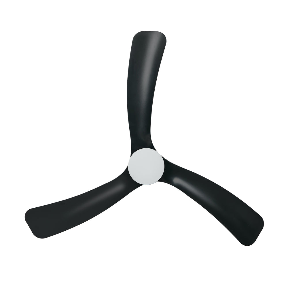 Vevare 52&quot; Ceiling Fan LED Light 5 Speed Fans Remote Control Black-Ceiling Fan-PEROZ Accessories
