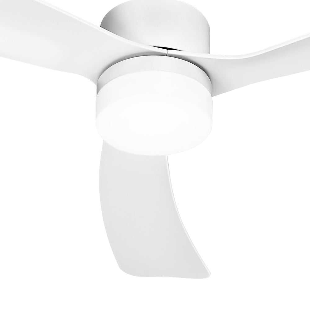 Vevare 52&quot; Ceiling Fan LED Light 5 Speed Fans Remote Control White-Ceiling Fan-PEROZ Accessories