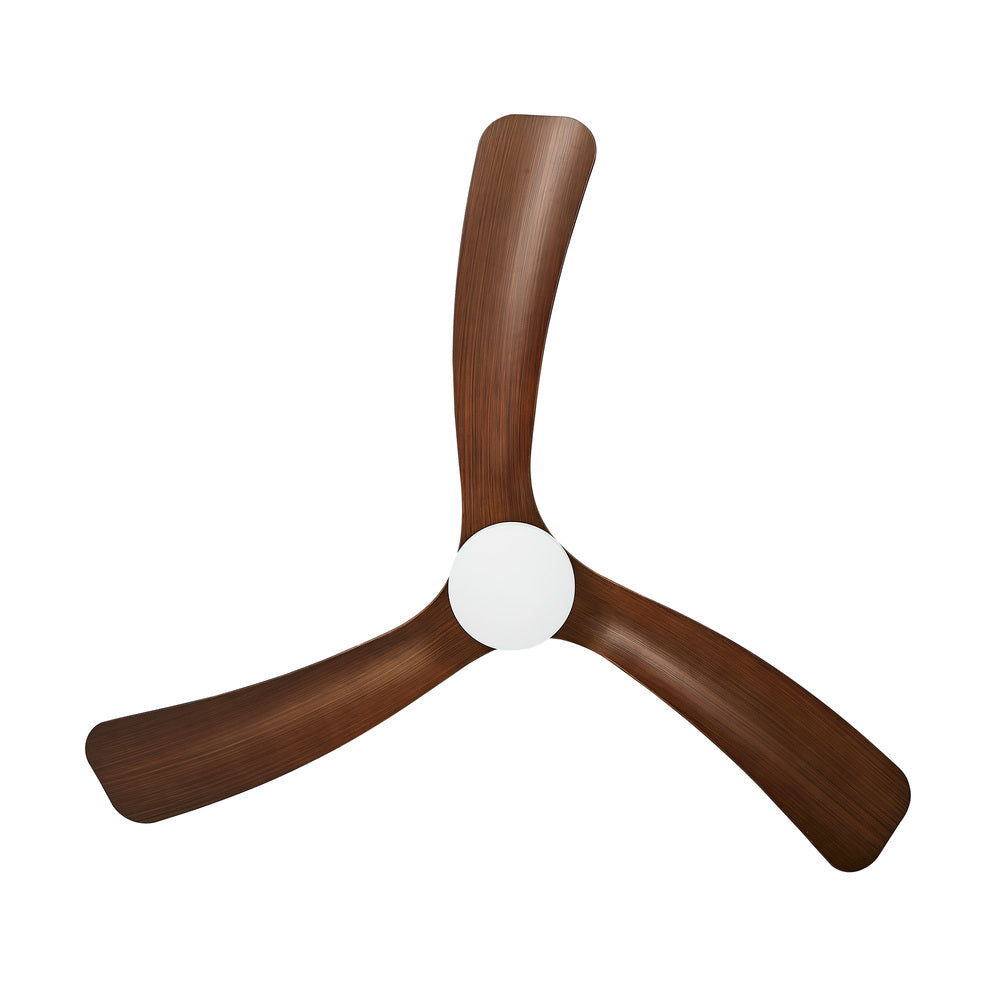 Vevare 52&quot; Ceiling Fan LED Light 5 Speed Fans Remote Control Walnut-Ceiling Fan-PEROZ Accessories