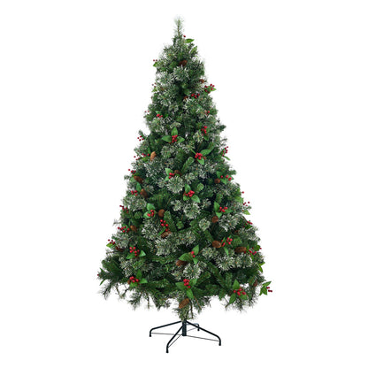 Tinseltown LED Christmas Tree 1.8M 6FT with Lights Ornaments Green-Christmas Tree-PEROZ Accessories