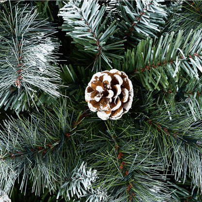 Tinseltown LED Christmas Tree 2.1M 7FT Pre-lit Light 8 Flash Modes Pine Cones-Christmas Tree-PEROZ Accessories