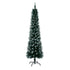 Tinseltown Slim Christmas Tree 1.8M 6FT Green and White-Christmas Tree-PEROZ Accessories