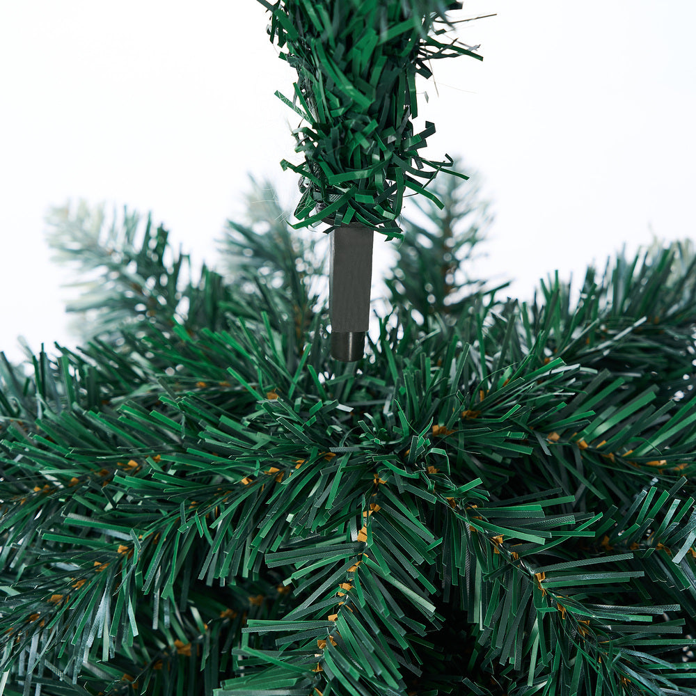 Tinseltown Slim Christmas Tree 1.8M 6FT Green and White-Christmas Tree-PEROZ Accessories