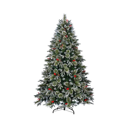 Mazam LED Christmas Tree 1.8M 6FT Green White 790 Tips-Christmas Tree-PEROZ Accessories