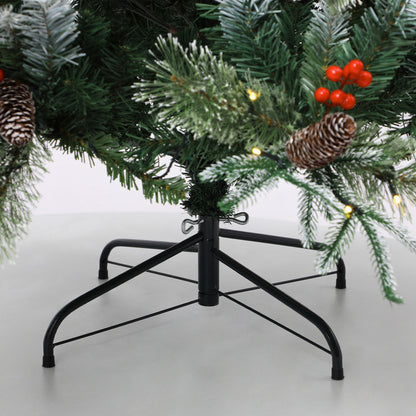 Mazam LED Christmas Tree 2.1M 7FT Green White 1210 Tips-Christmas Tree-PEROZ Accessories