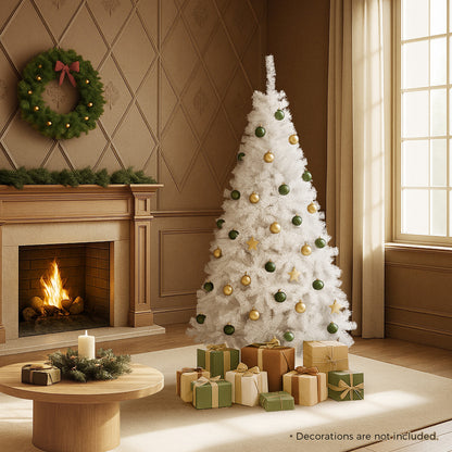 Tinseltown White Christmas Tree 1.8M 6FT 650tips-Christmas Tree-PEROZ Accessories