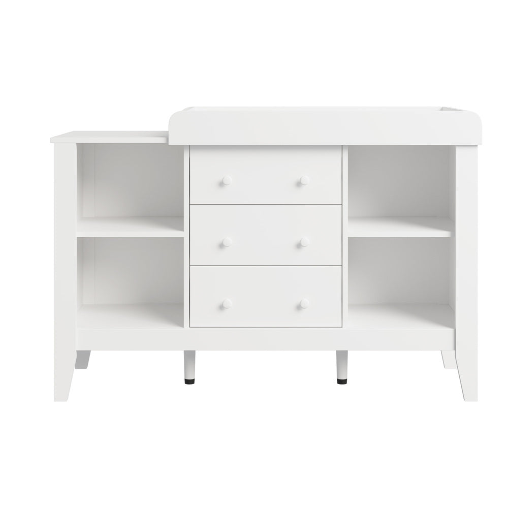 Oikiture Baby Changing Table Chest of Drawers Cabinet Nursery Furniture-Chest of Drawers-PEROZ Accessories