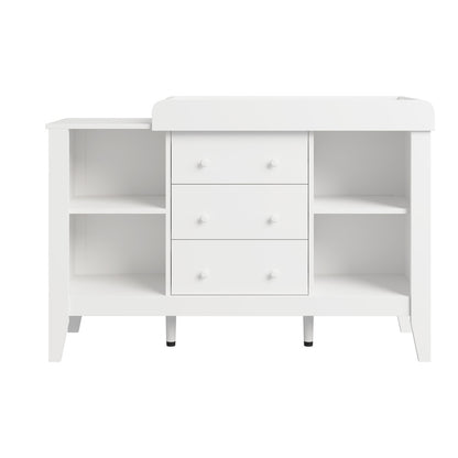 Oikiture Baby Changing Table Chest of Drawers Cabinet Nursery Furniture-Chest of Drawers-PEROZ Accessories