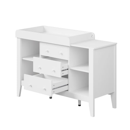 Oikiture Baby Changing Table Chest of Drawers Cabinet Nursery Furniture-Chest of Drawers-PEROZ Accessories