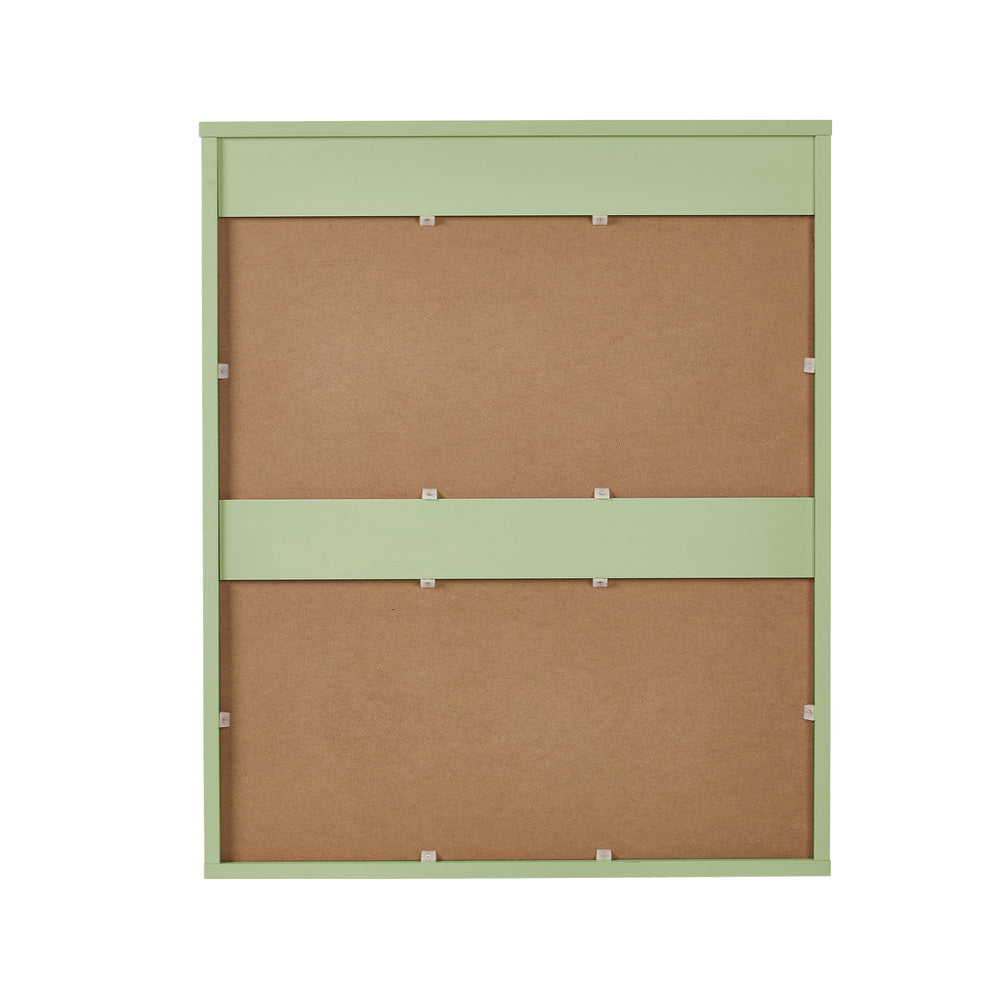 Oikiture 3 Chest of Drawers Cabinet Bedroom Dresser Night Stand Green-Chest of Drawers-PEROZ Accessories