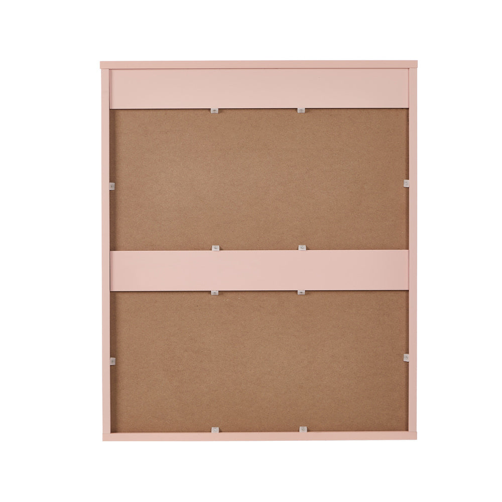 Oikiture 3 Chest of Drawers Cabinet Bedroom Dresser Night Stand Pink-Chest of Drawers-PEROZ Accessories