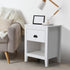 Oikiture 6 Chest of Drawers and 2 Bedside Tables Vintage Bedroom Set-Chest of Drawers-PEROZ Accessories