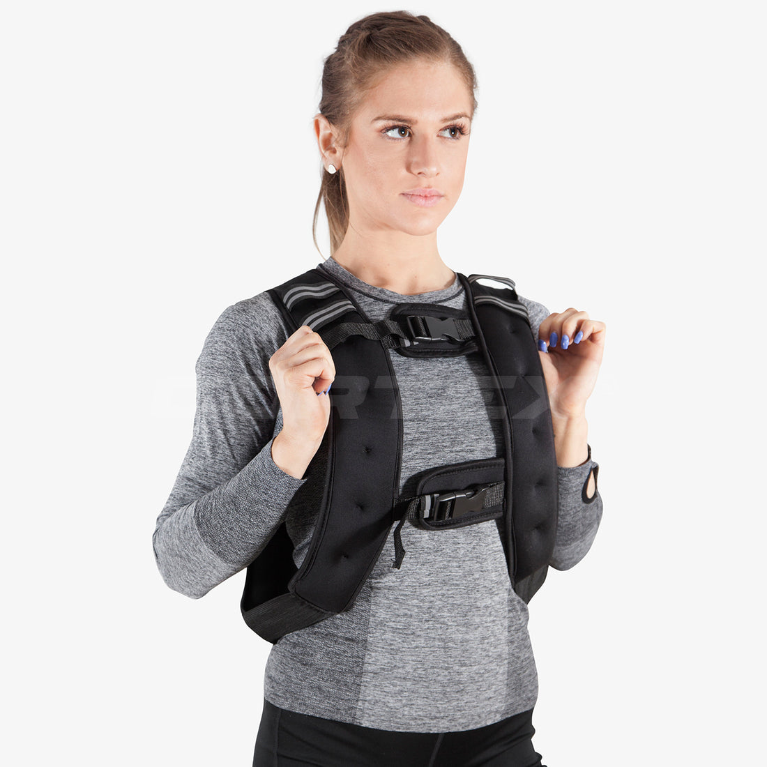 CORTEX Weight Vest 10kg-Sports &amp; Fitness &gt; Exercise, Gym &amp; Fitness &gt; Gym Equipment &amp; Accessories-PEROZ Accessories