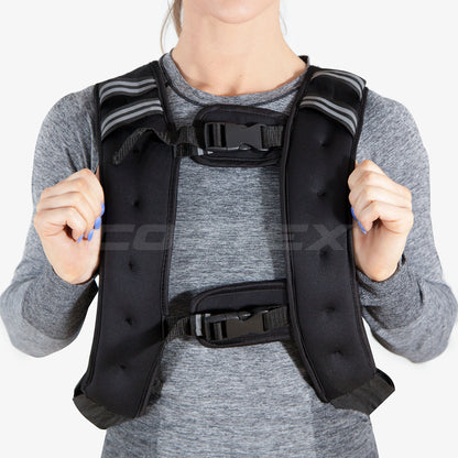 CORTEX Weight Vest 10kg-Sports &amp; Fitness > Exercise, Gym &amp; Fitness > Gym Equipment &amp; Accessories-PEROZ Accessories