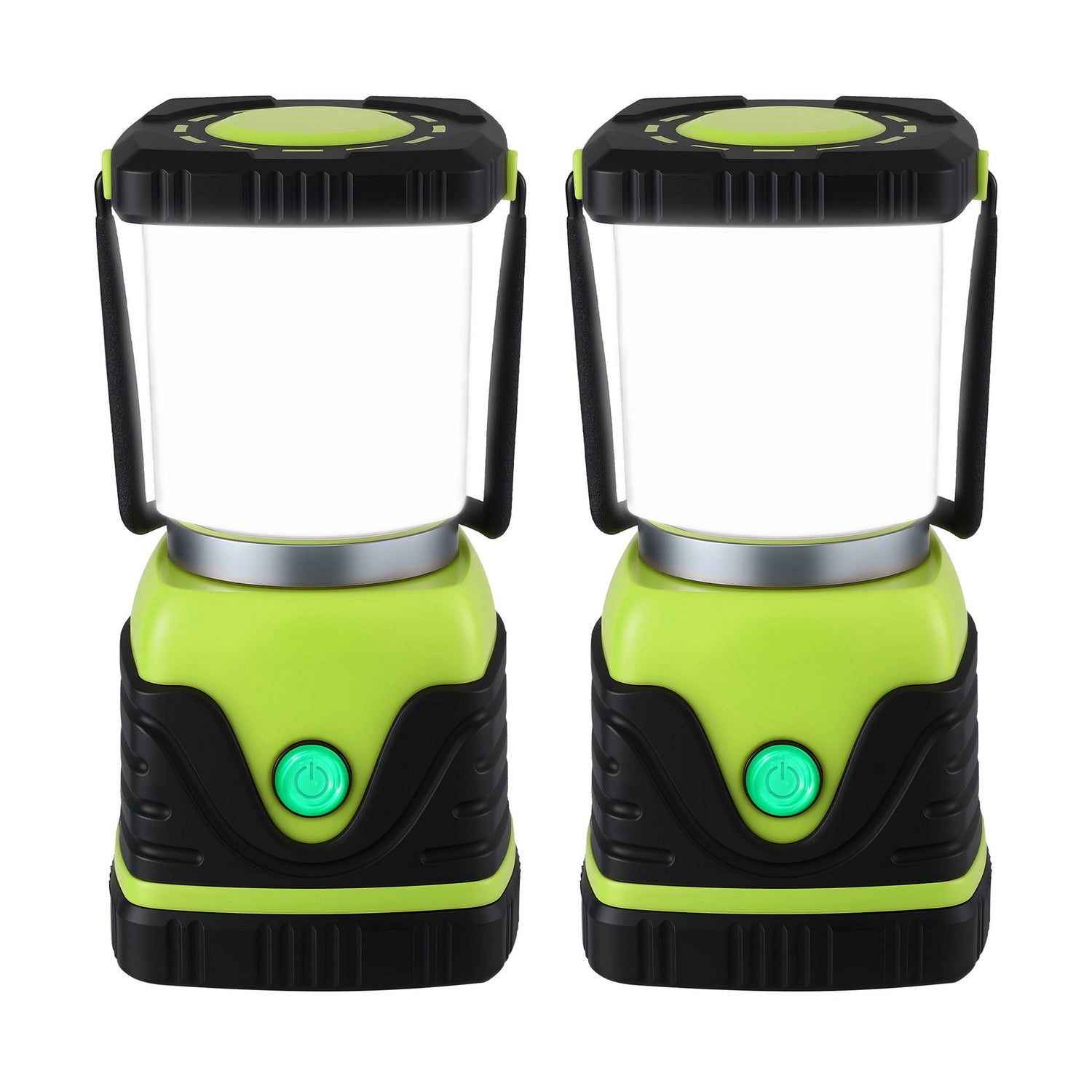 Weisshorn 2-Pack LED Camping Lanterns, 1000LM Super Bright Waterproof Portable Emergency Tent Lights-Outdoor Recreation > Camping > Camping Lights &amp; Lanterns-PEROZ Accessories
