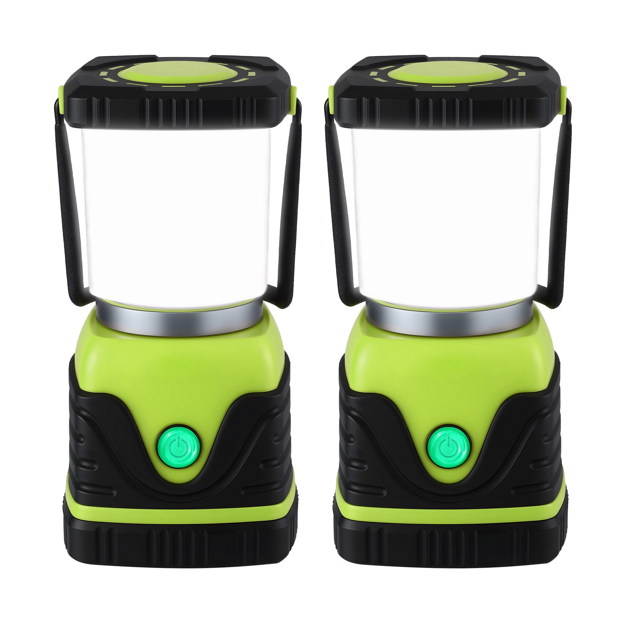 Weisshorn 2-Pack LED Camping Lanterns, 1000LM Super Bright Waterproof Portable Emergency Tent Lights-Outdoor Recreation > Camping > Camping Lights &amp; Lanterns-PEROZ Accessories