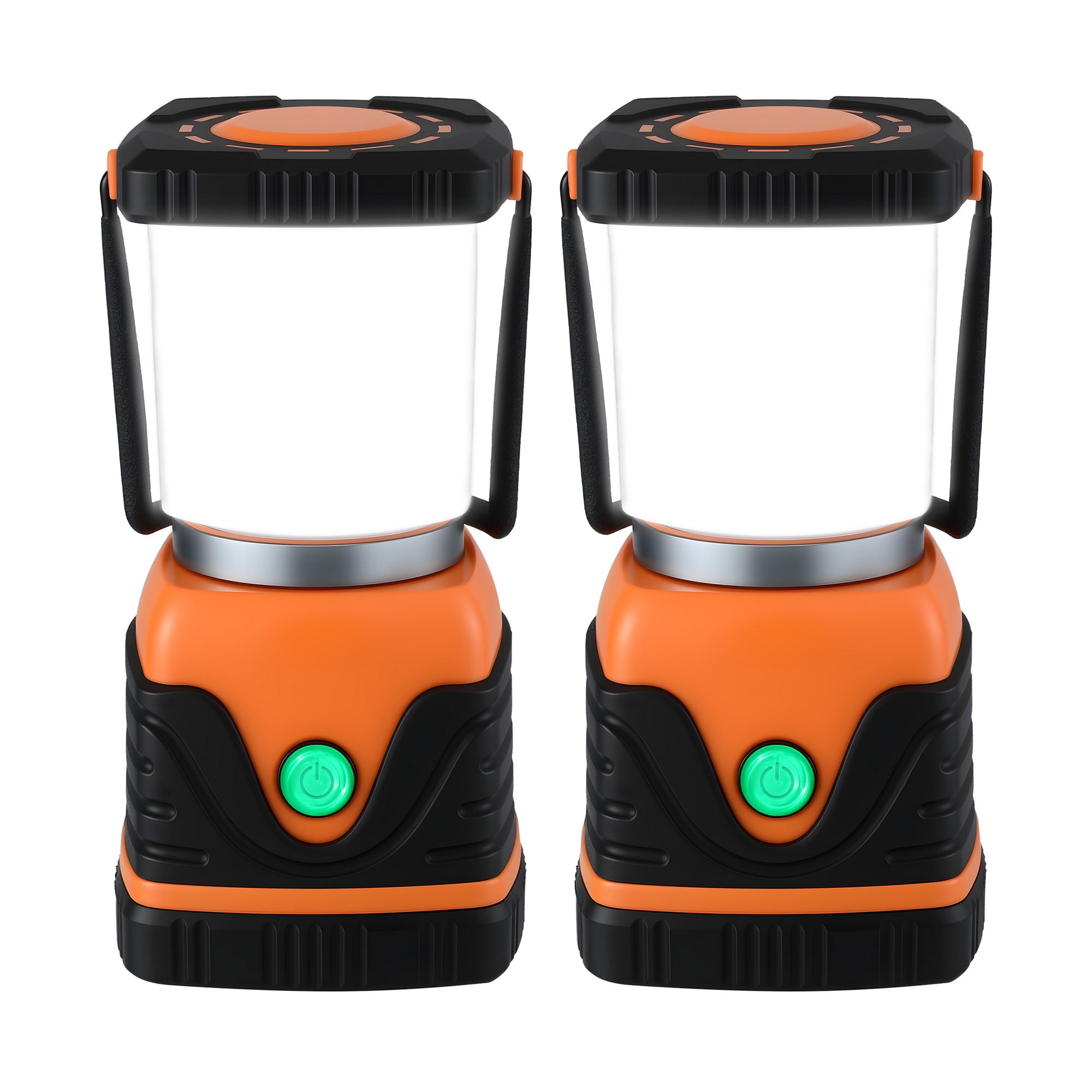 Weisshorn 2-Pack LED Camping Lanterns, 1000LM Super Bright Waterproof Portable Emergency Tent Lights-Outdoor Recreation > Camping > Camping Lights &amp; Lanterns-PEROZ Accessories