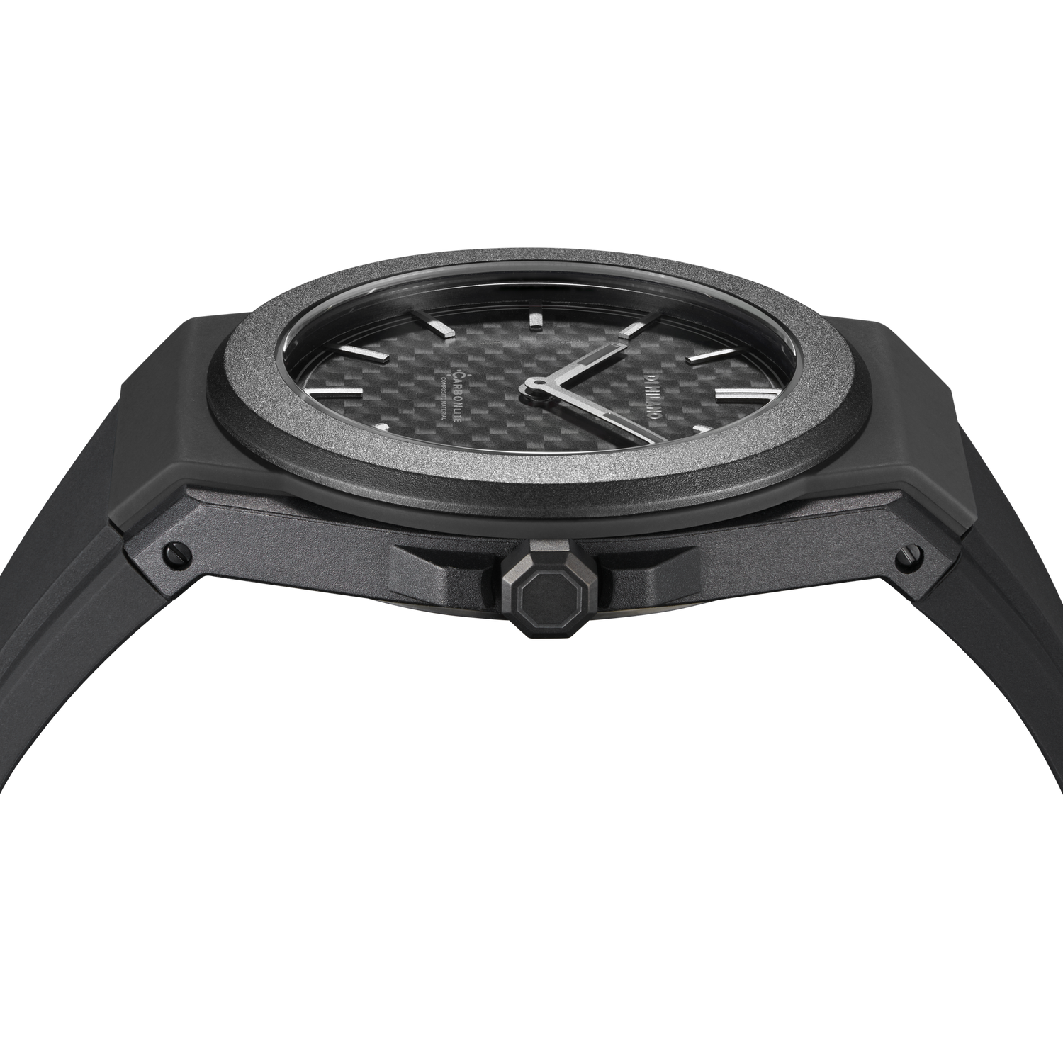 D1 Milano Carbonlite Carbon 40.5mm Watch-Quartz Watches-PEROZ Accessories