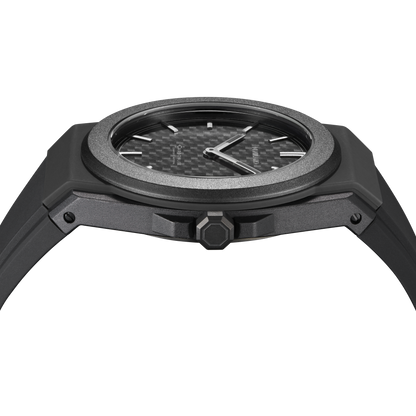 D1 Milano Carbonlite Carbon 40.5mm Watch-Quartz Watches-PEROZ Accessories