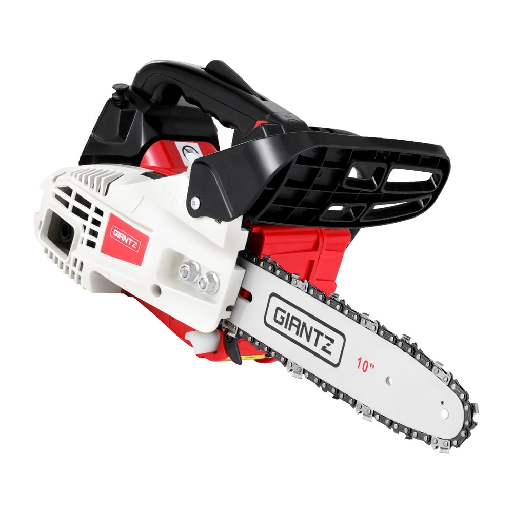 Giantz 25cc Petrol Chainsaw 10" Bar E-Start Tree Pruning Chain Saw-Tools > Power Tools > Chainsaws-PEROZ Accessories