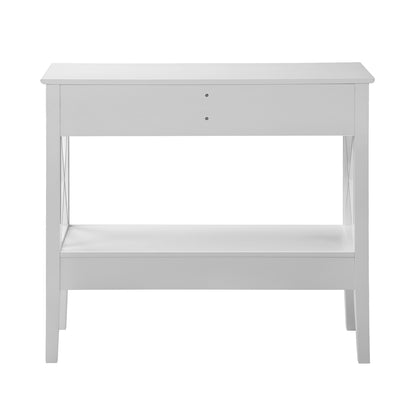 Oikiture Console Table Wooden Hallway Entrywat Display Stand-Console Tables-PEROZ Accessories