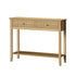 Oikiture 2-tier Console Table 100cm with 2 Storage Drawer-Console Table-PEROZ Accessories