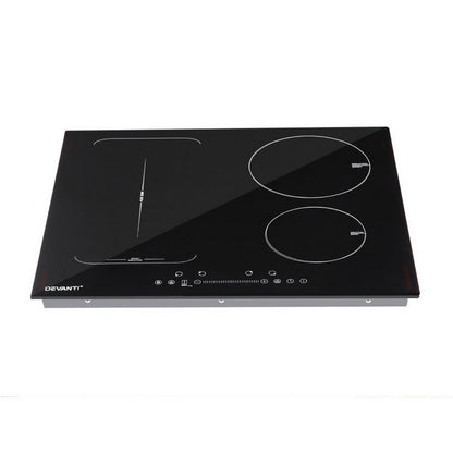 Devanti Induction Cooktop 60cm Electric Cooker-Appliances > Kitchen Appliances > Cooktops &amp; Stoves-PEROZ Accessories
